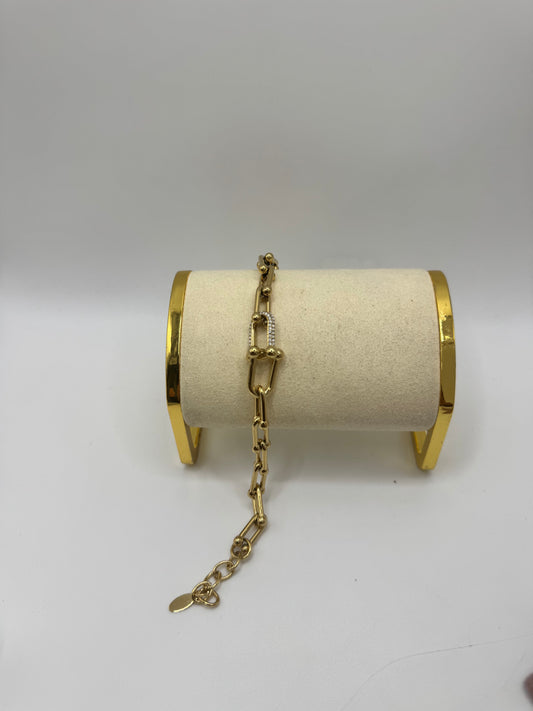 Bracciale maglia abbraccio lux