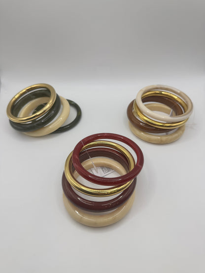 Set bracciali osso