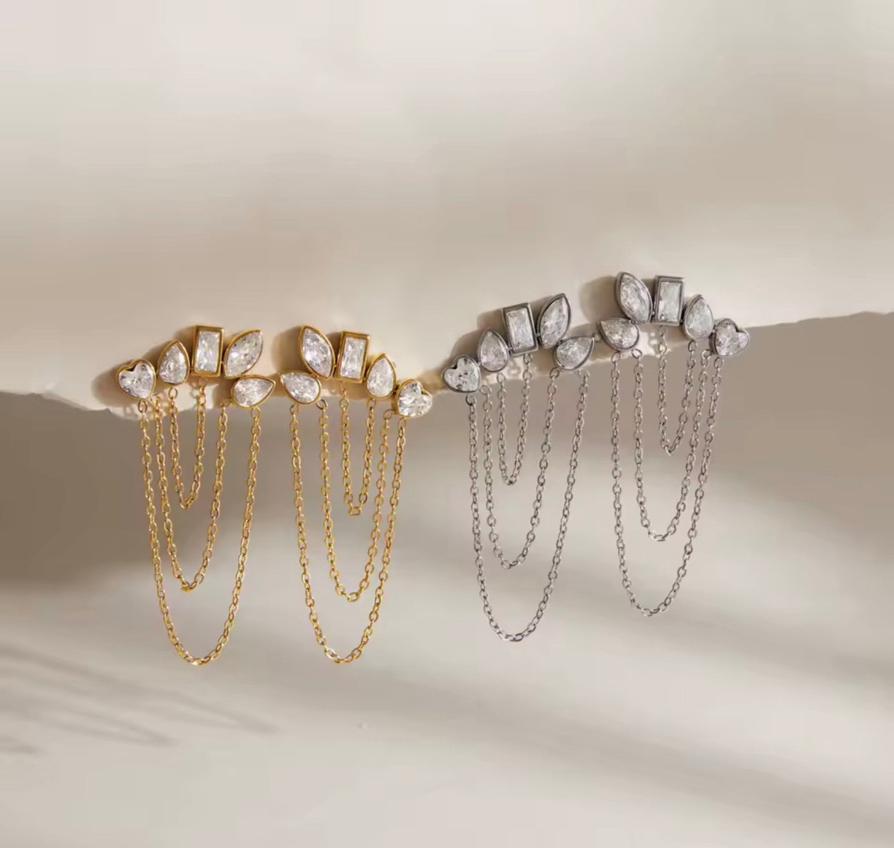 Orecchini arco pendant