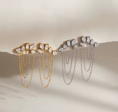 Orecchini arco pendant