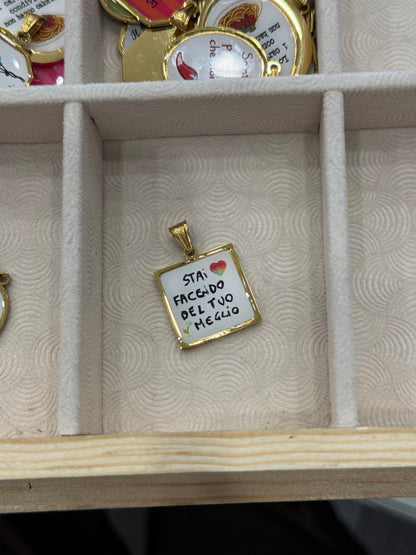 Charms frasi per collane