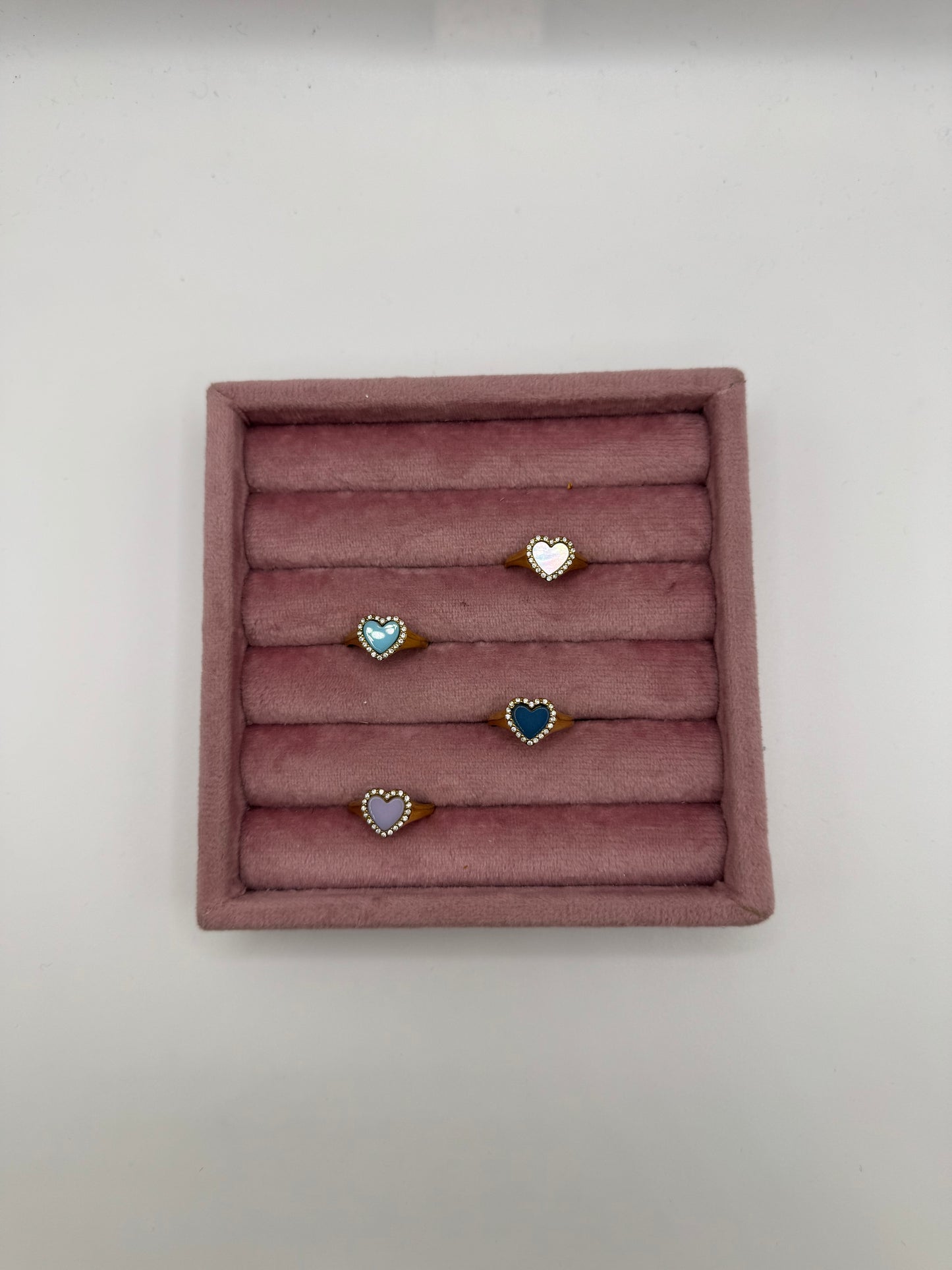 Anello mignolo sigillo color