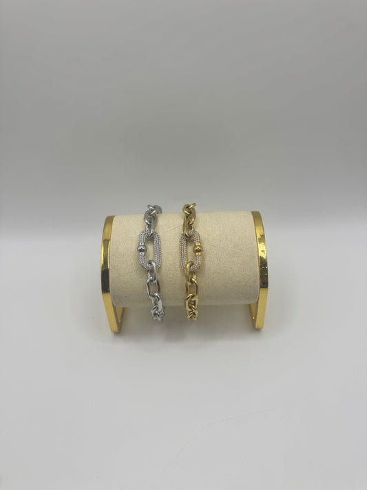 Bracciale fibia zircon