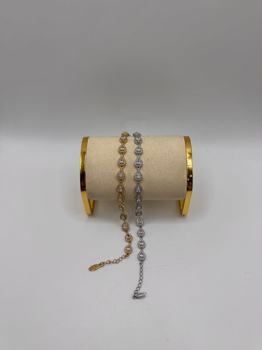 Bracciale tennis goccia