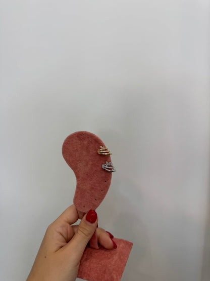 Earcuff multifascia farfalla
