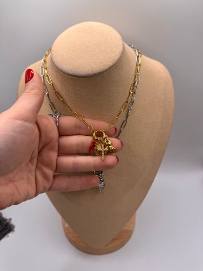 Collana multicharms