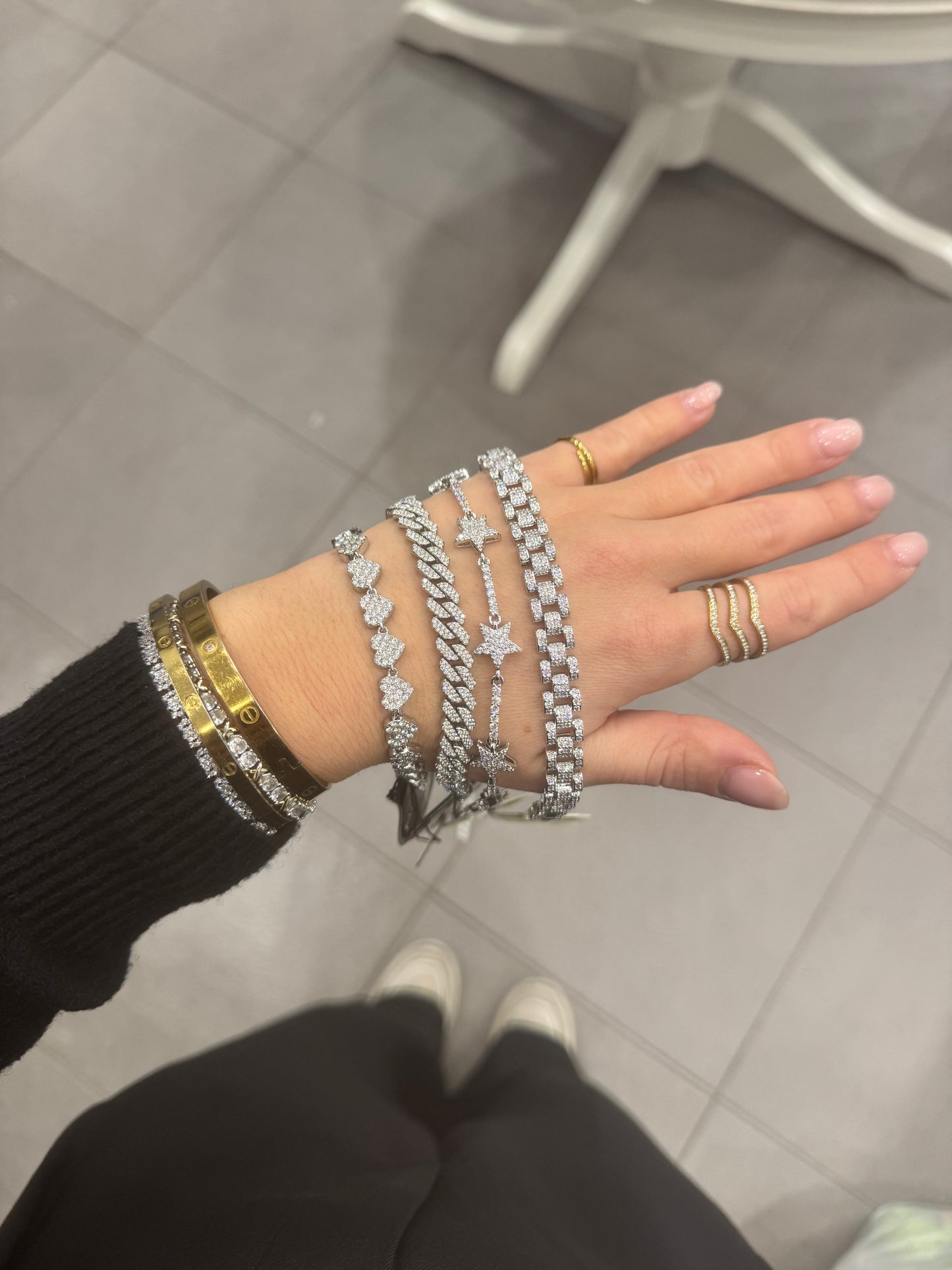Bracciale maglia Rolex