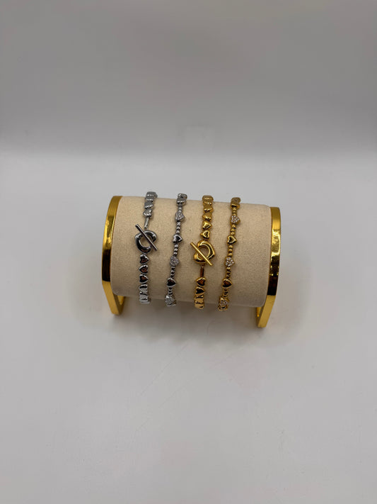 Bracciali sassolini heart