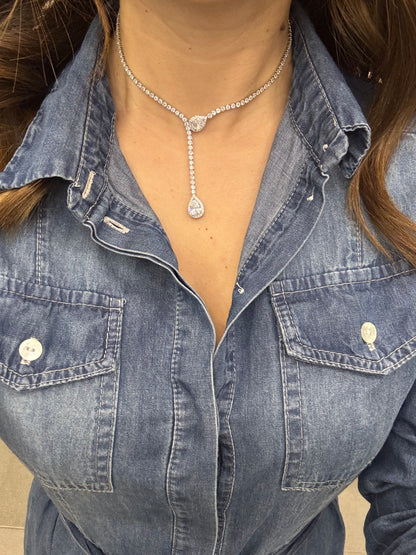 Collana Y goccia