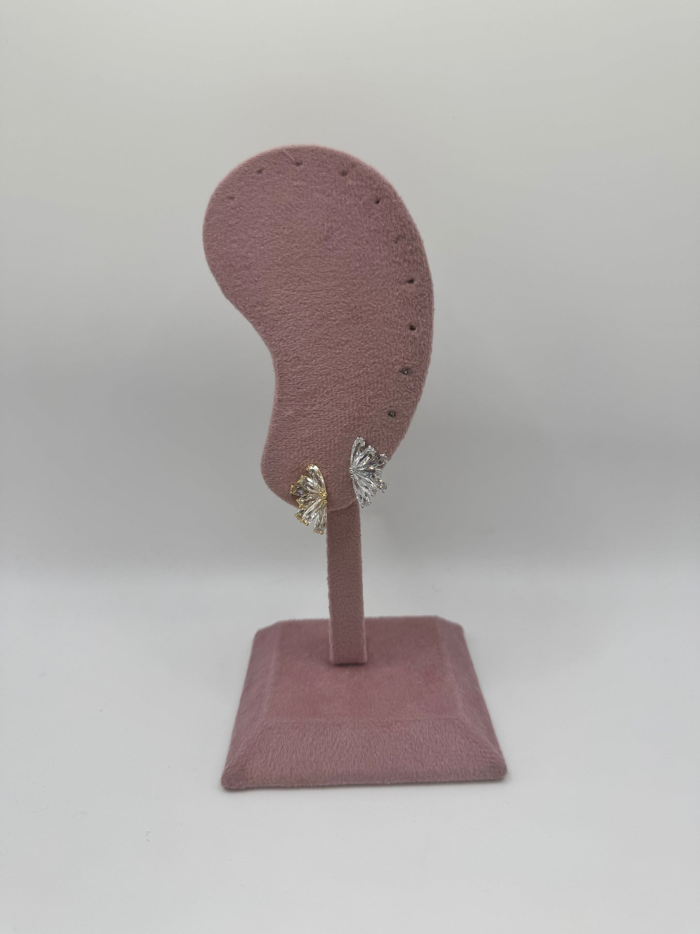 Orecchini mezzi cristallo