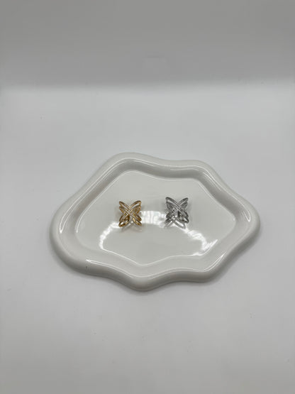 Anello incrocio luxury