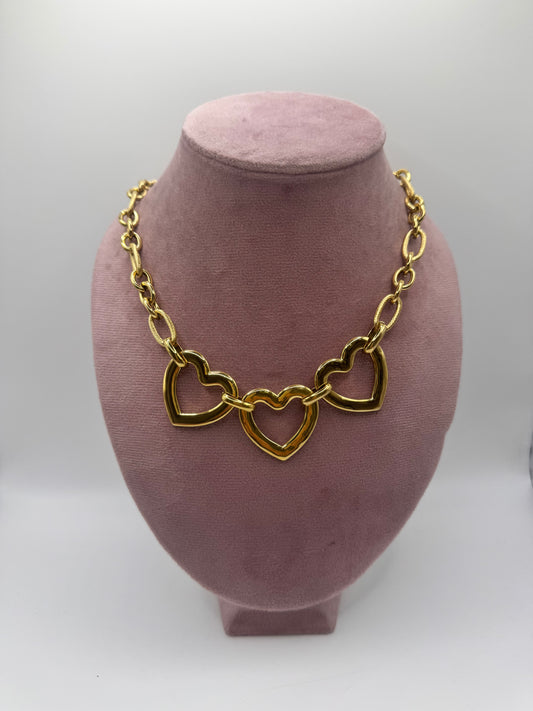 Maxi cuori chain