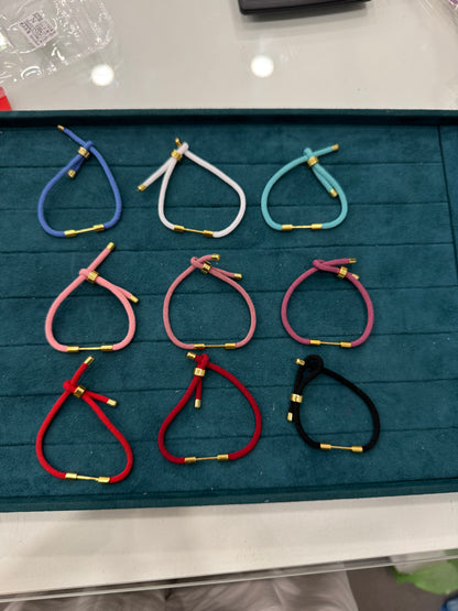 Bracciale laccio svitabile personalizzabile