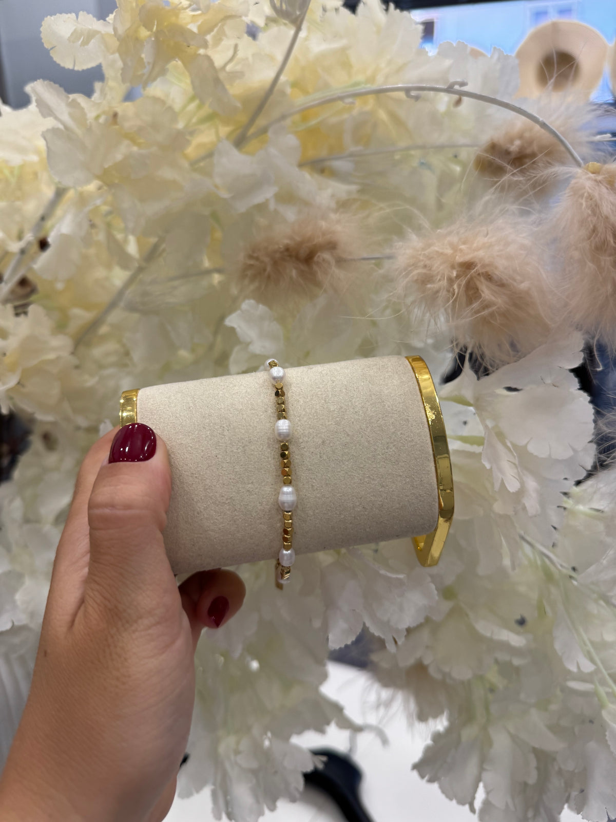 Bracciale perle Gold