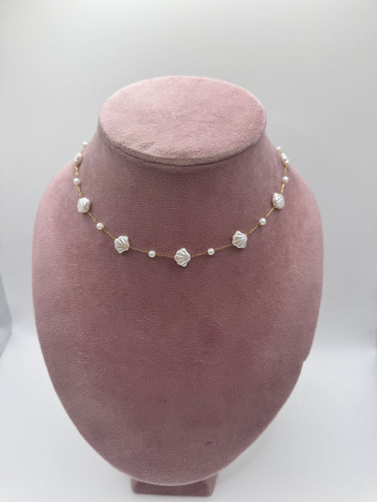 Collana conchiglie di perla