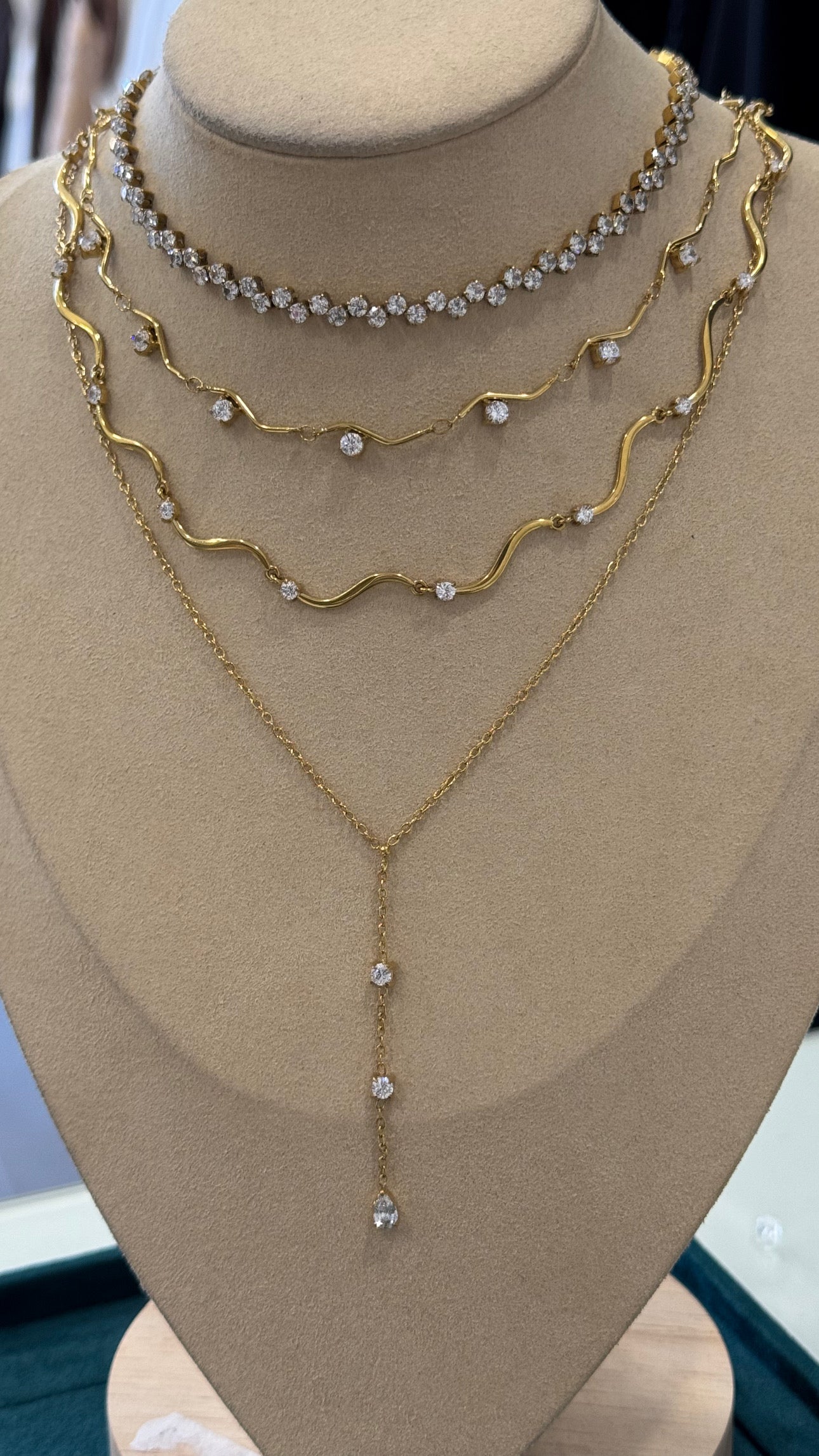 Collana onda lux
