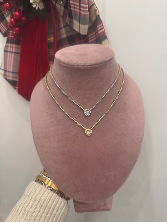 Collana cuore Princess