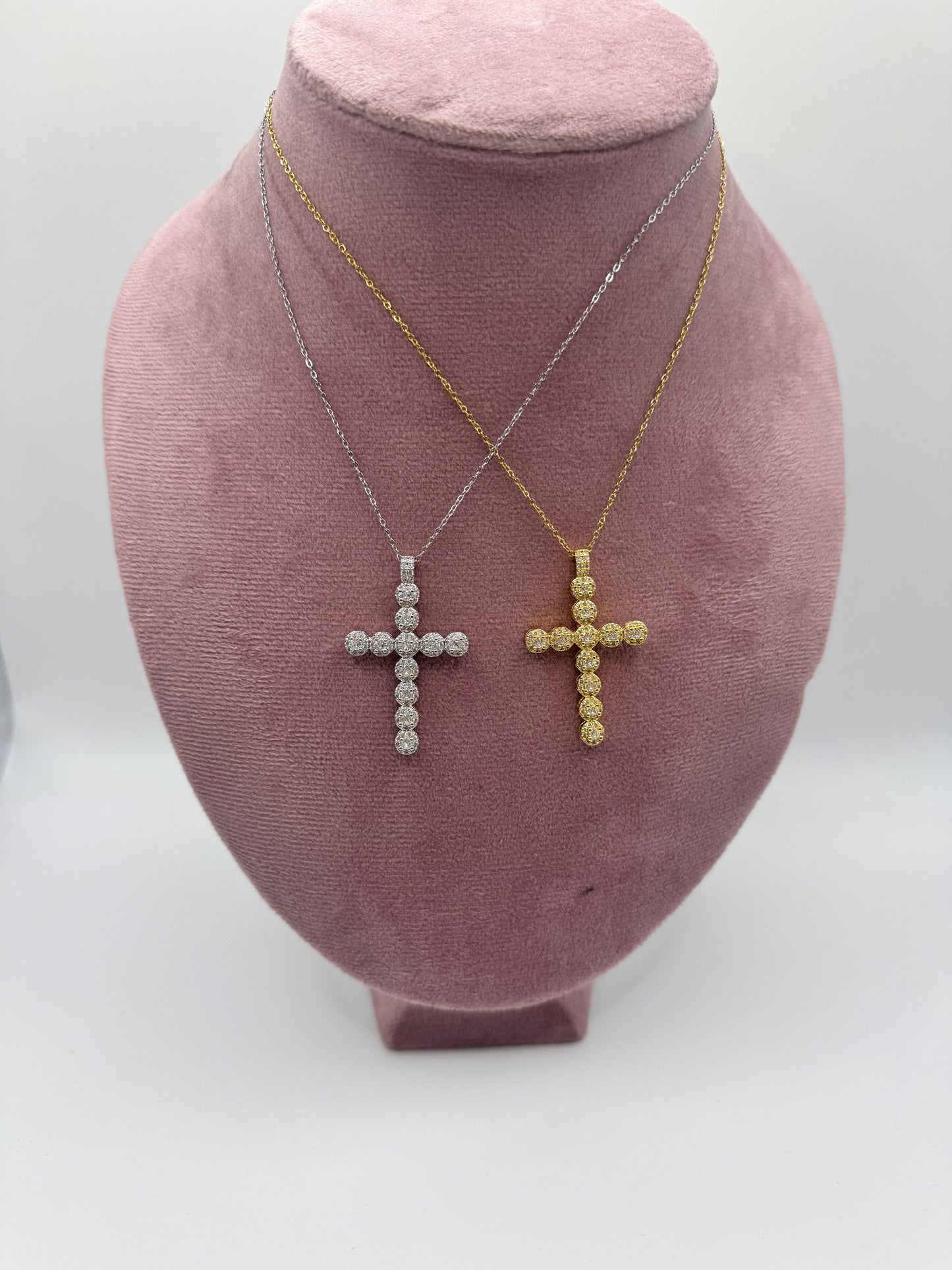 Collana croce luxury
