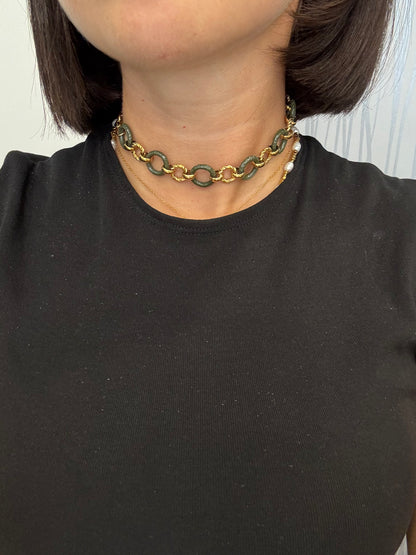Collana anelli color