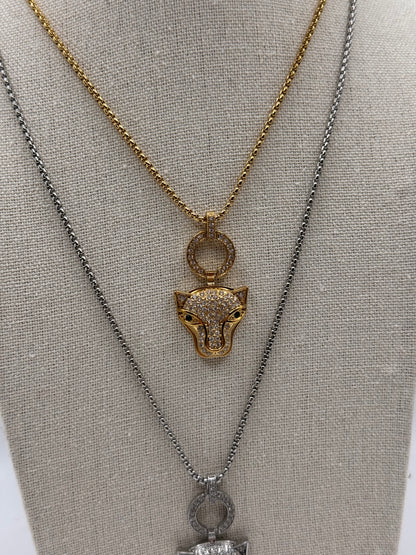 Collana pantera  long
