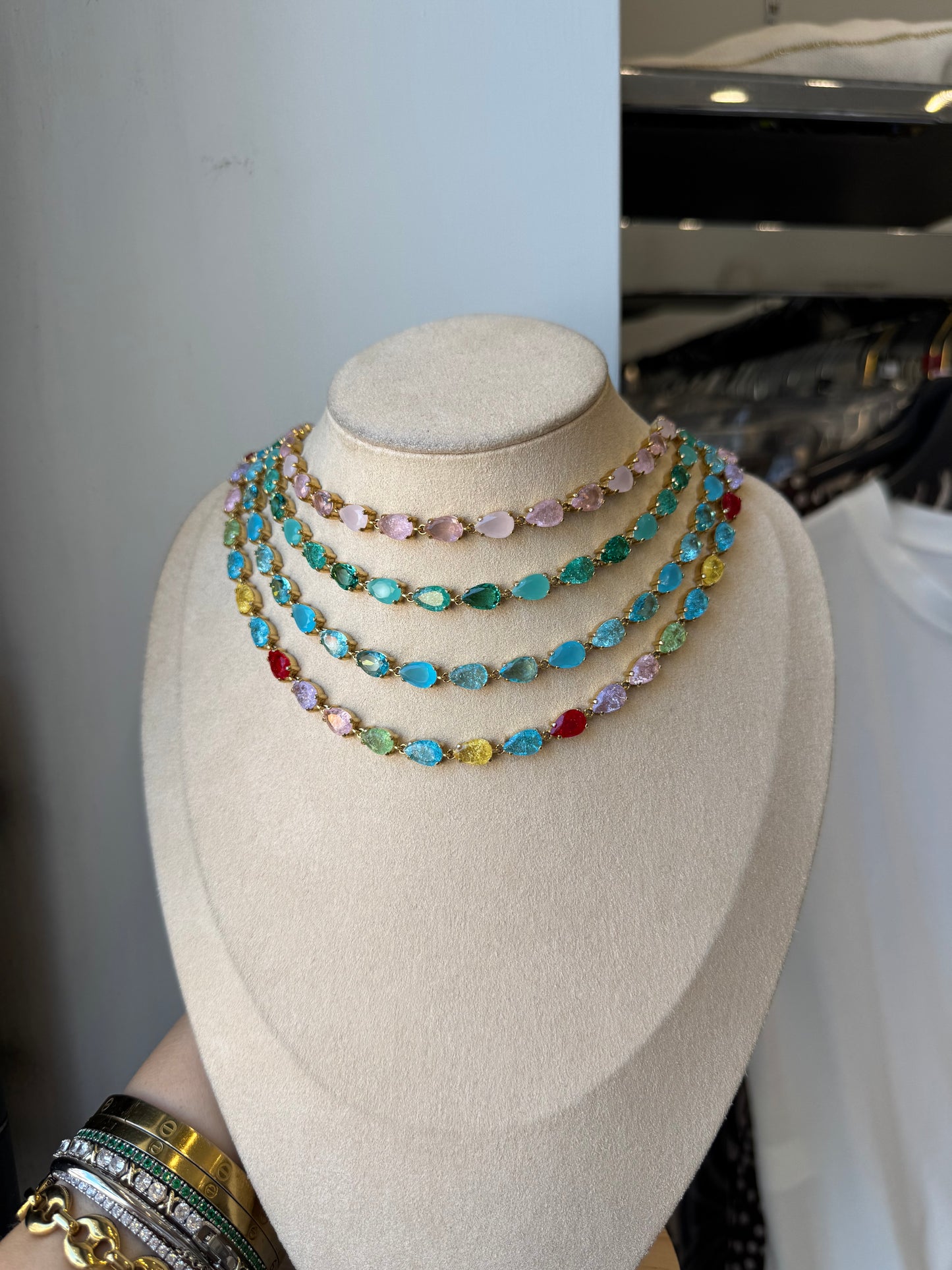 Chocker gocce estive