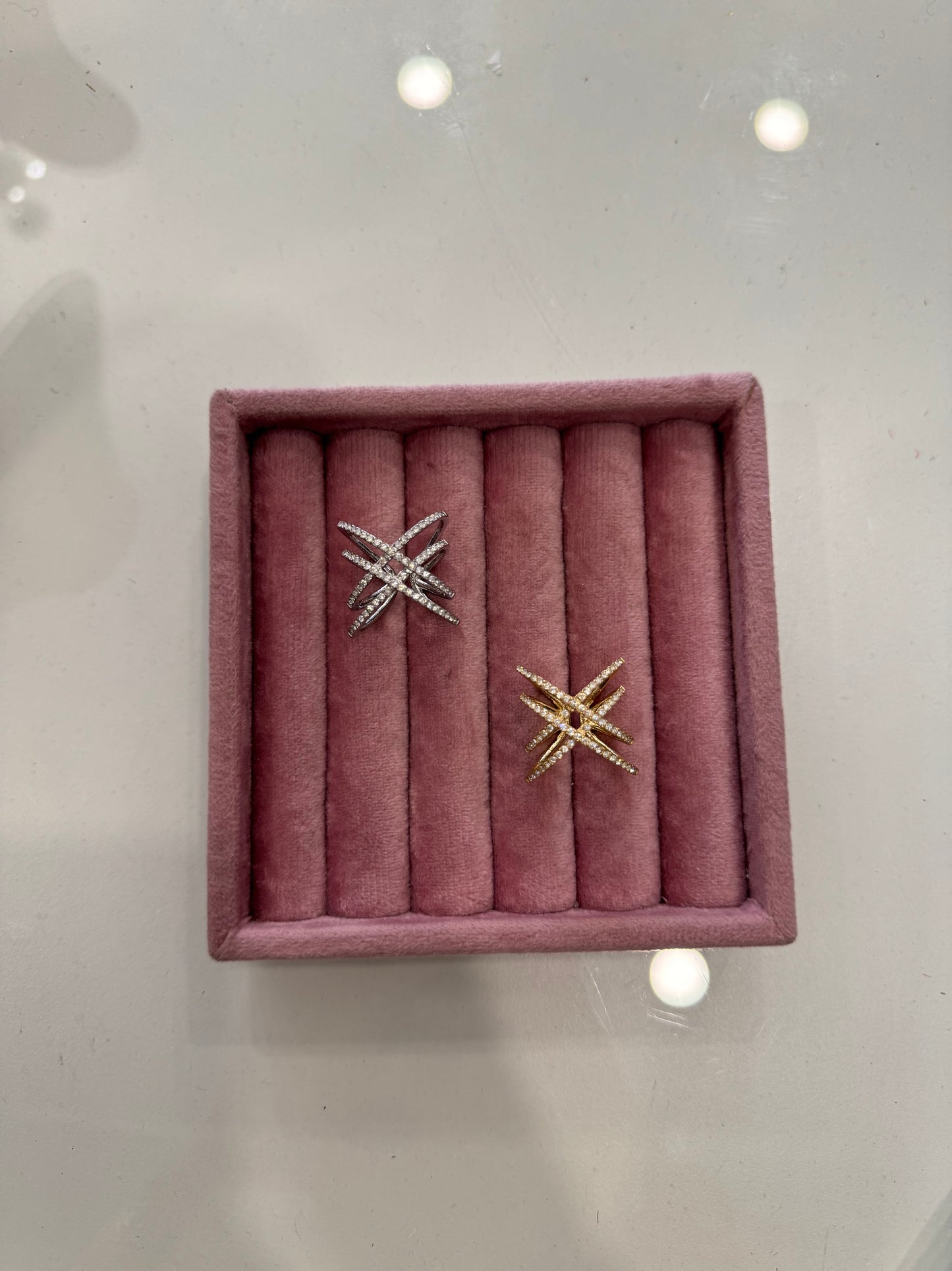 Anello double X