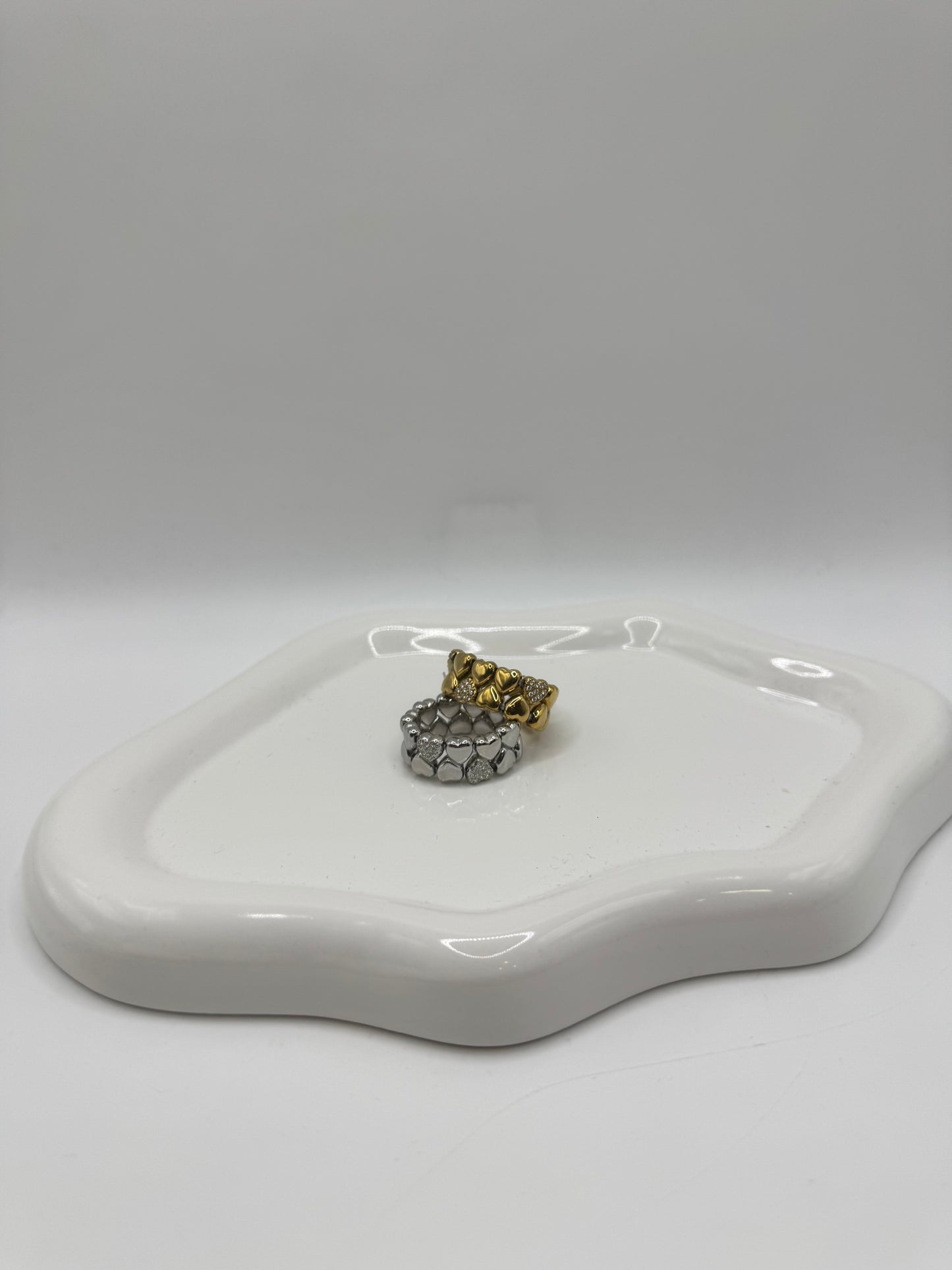 Anello cuori elastico