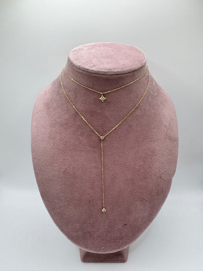 Collana doppio filo scintilla