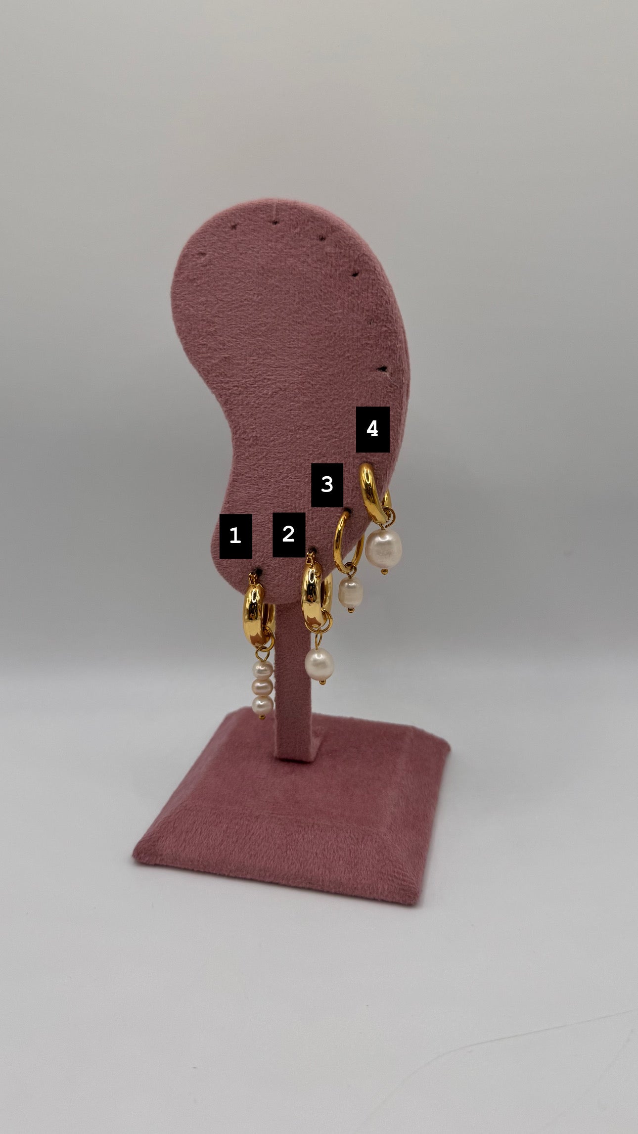 Cerchietti con perle pendenti