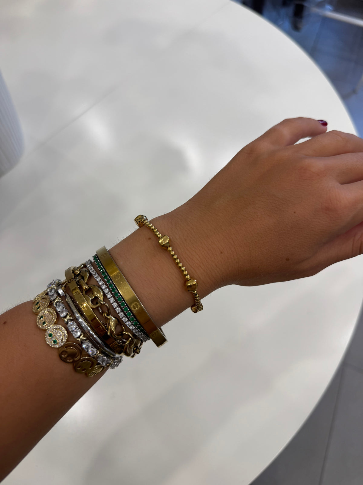 Bracciale sassolino elastico