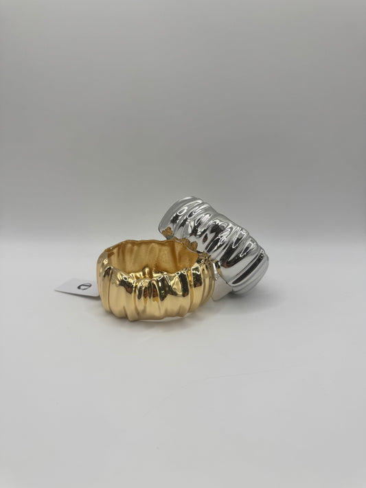 Bracciale effetto stropicciato