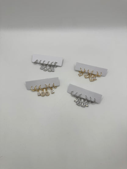 Set diamond pendente
