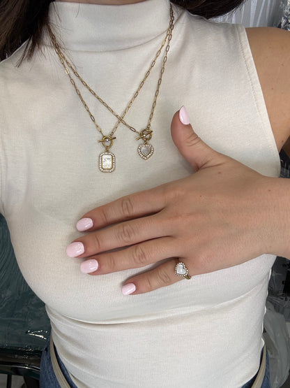 Collana madreperla