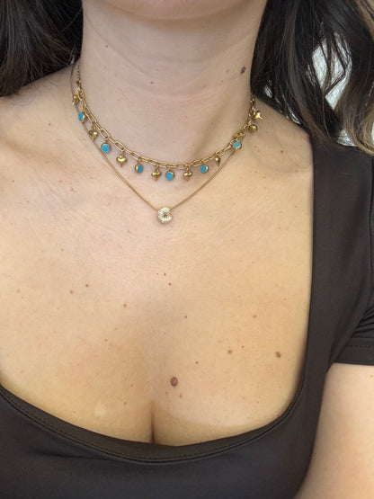 Chocker mille cuori color