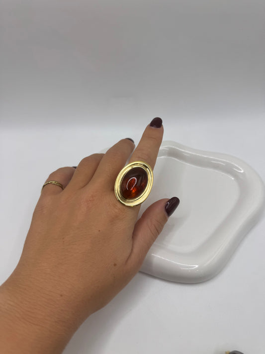 Anello scudo pietra
