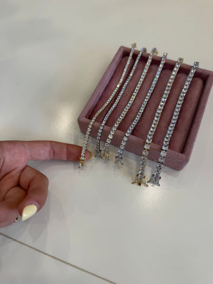 Tennis jewellery