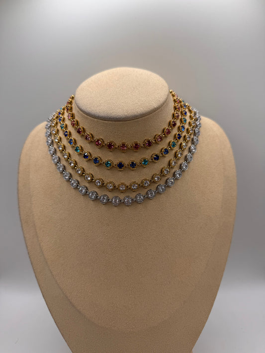 Collana mod Swarovski