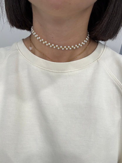 Chocker fascia perline