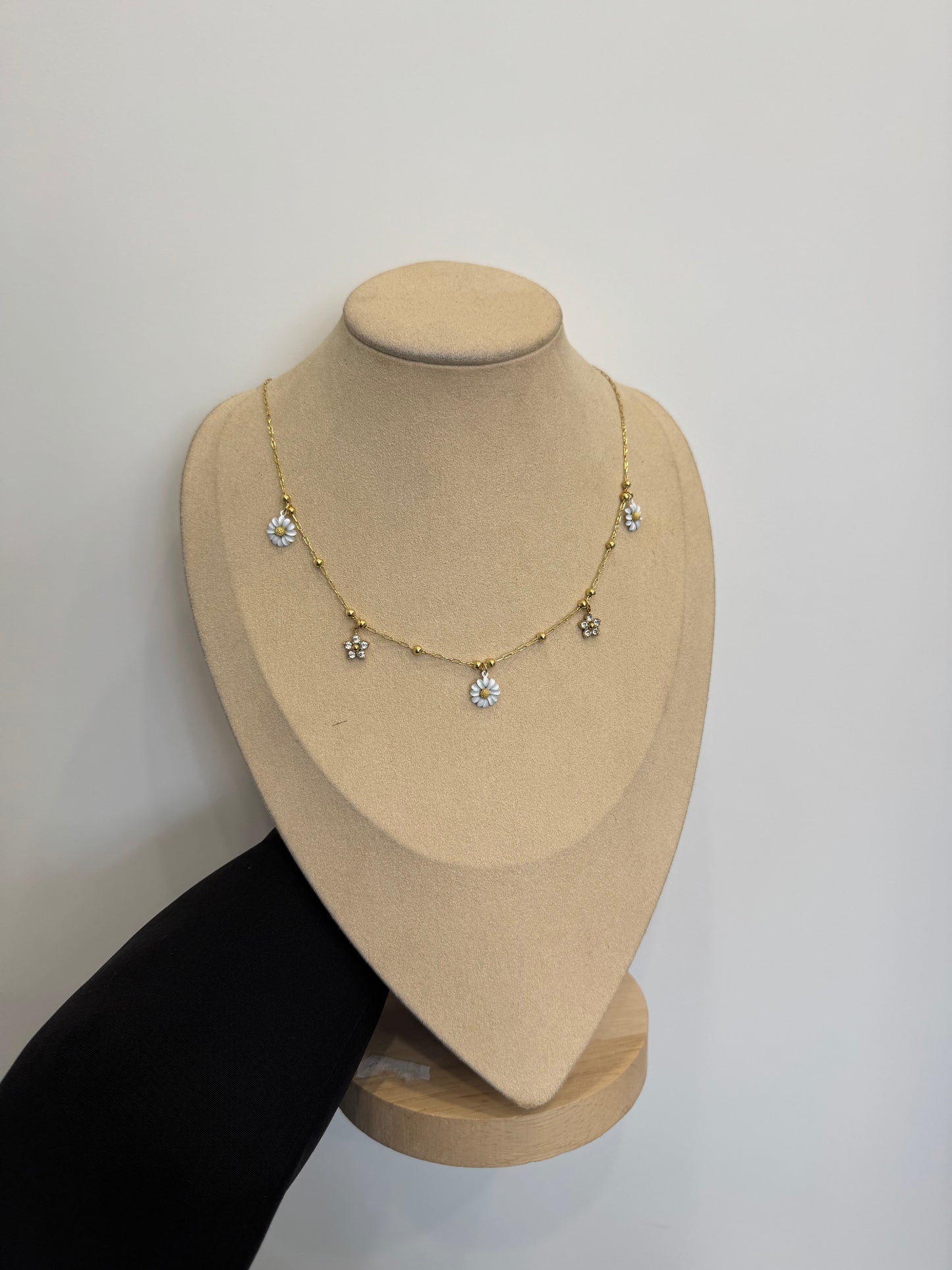 Collana margherite white