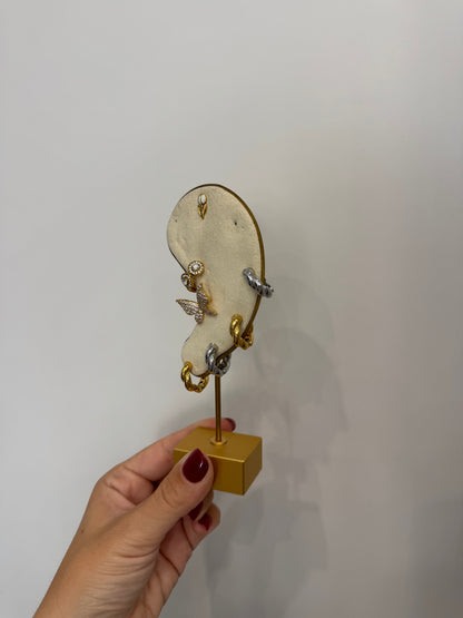 Mini Hoops torchon