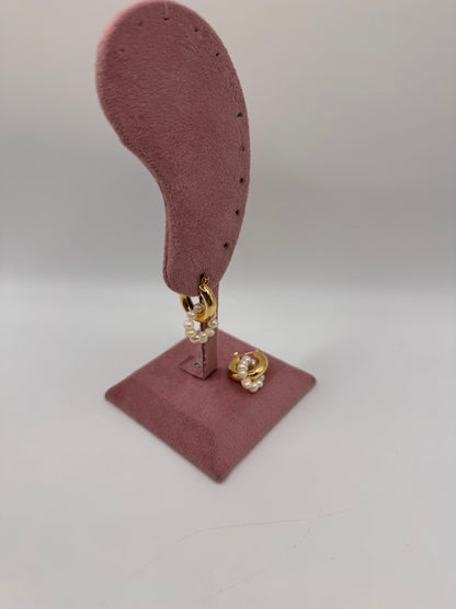 Cerchietti girotondo di perle