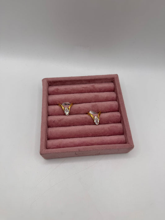 Anello V crystal