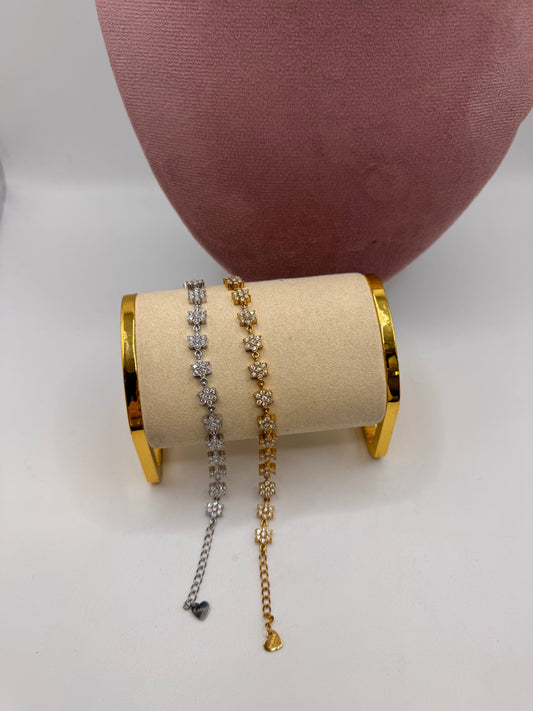 Bracciale fiori