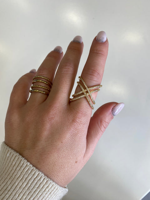 Double X ring