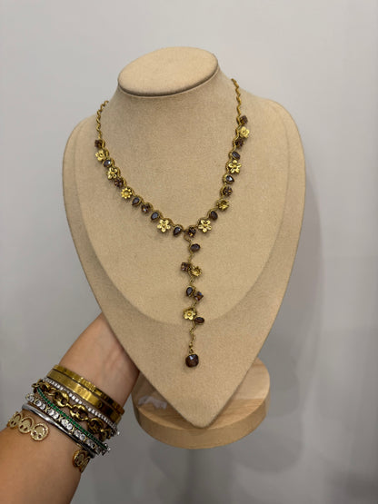 Collana Y onda flower
