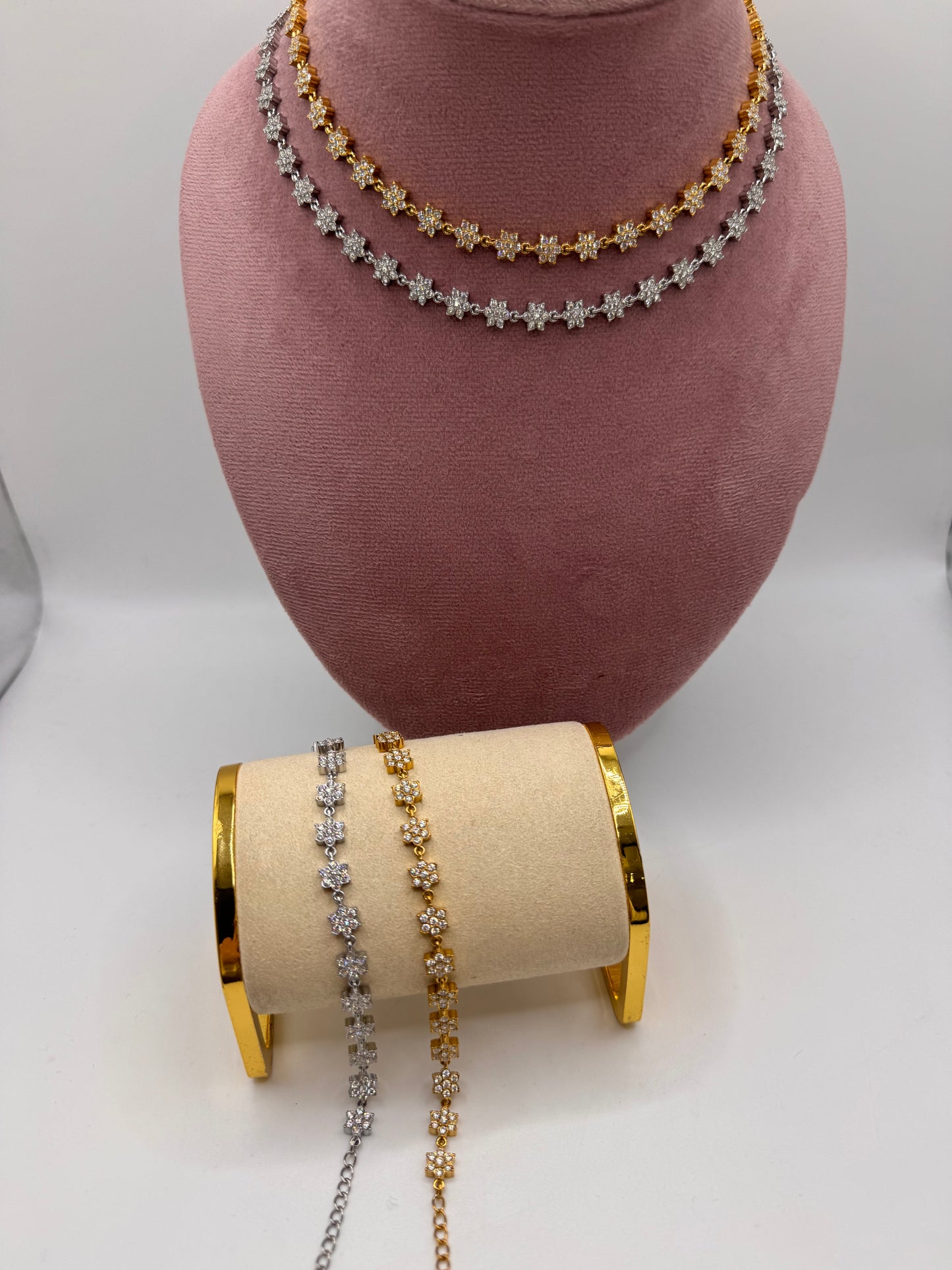 Collier fiori