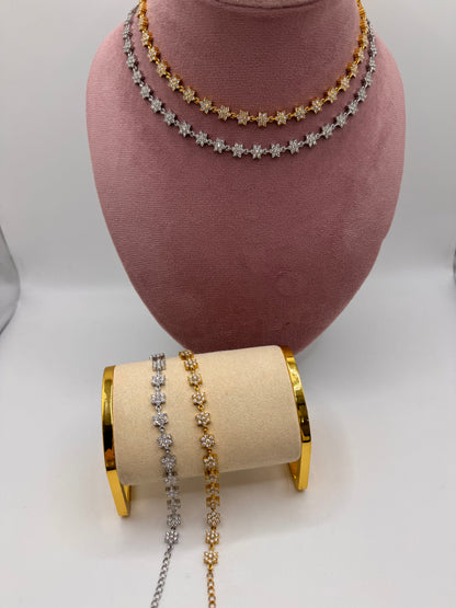 Collier fiori