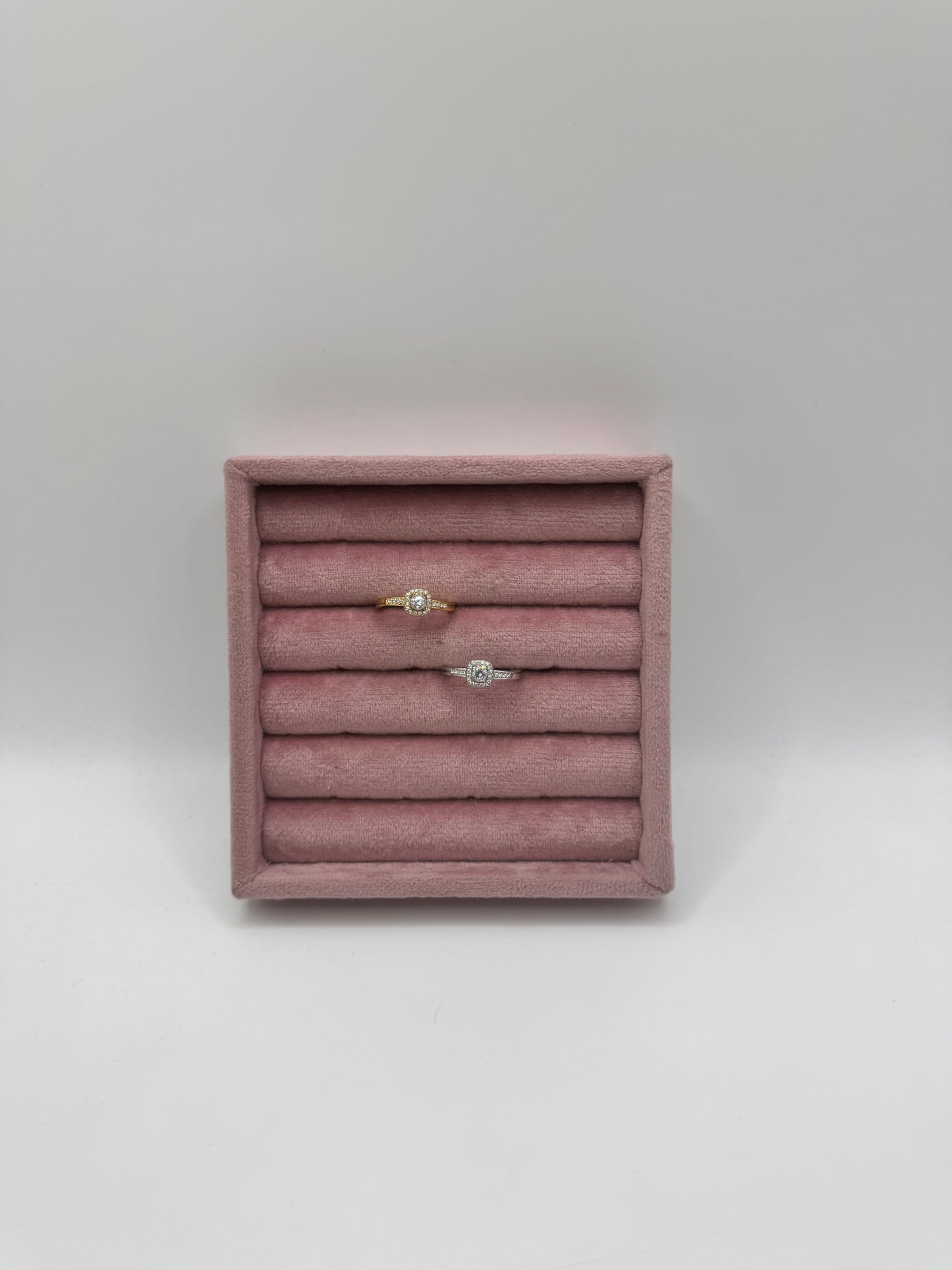 Solitario taglio quadro small