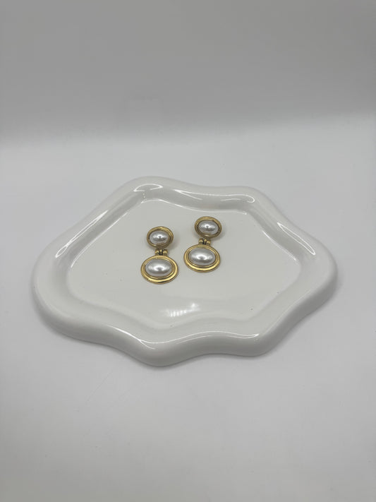 Pendenti con perle vintage