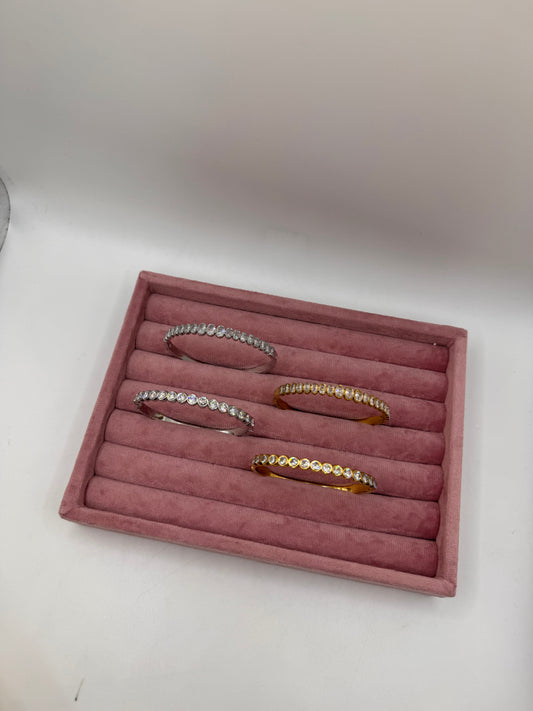Bracciale rigido diamond
